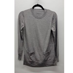 Banana Republic Wool Blend Pullover Sweater W/Front Pockets